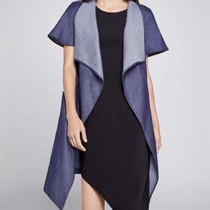 BCBG Generation Lightweight denim vest size XS